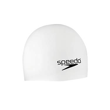 Speedo Elastomeric Solid Silicone Swim Cap                                                                                      