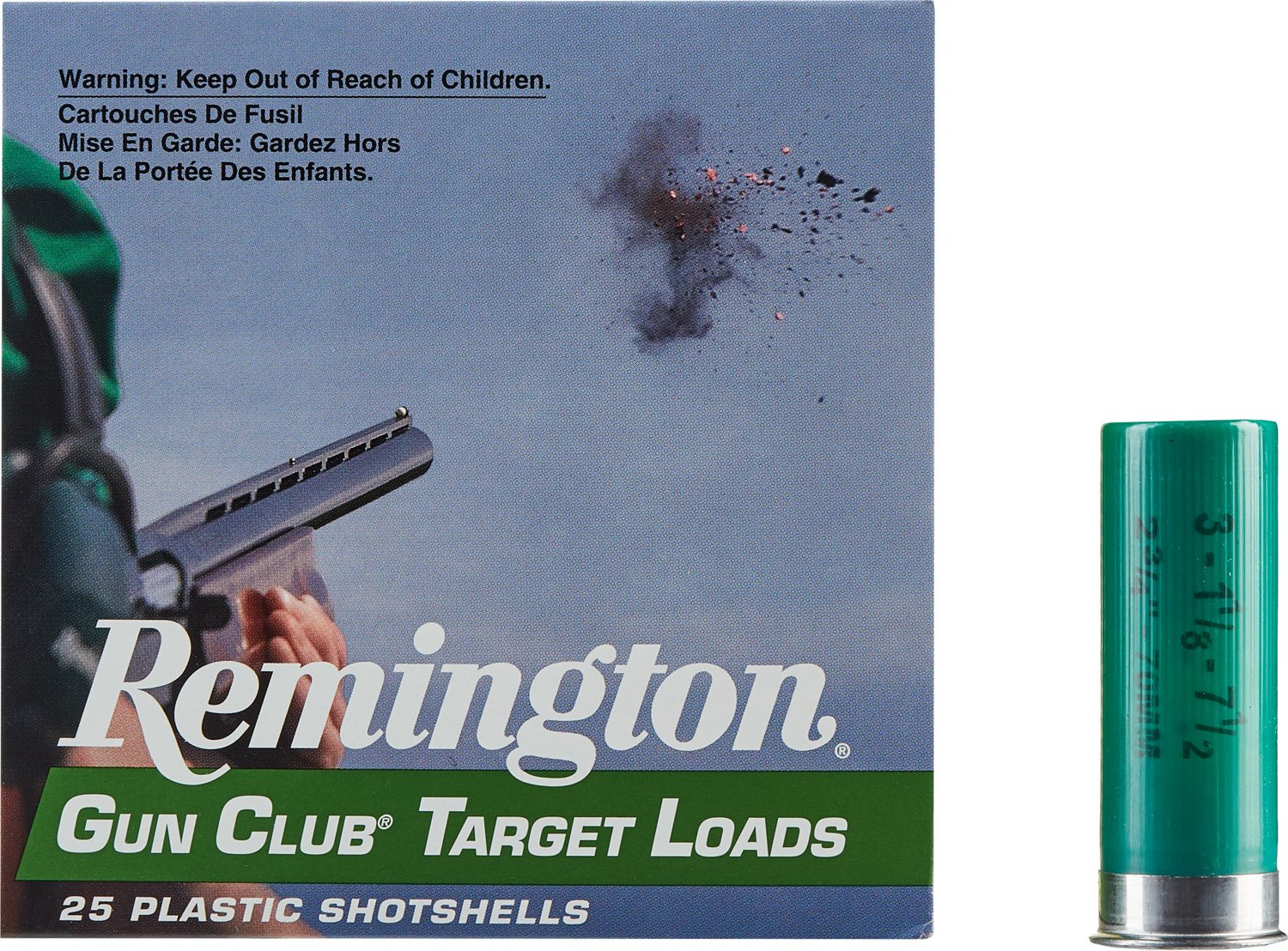 Remington Gun Club Target Load 12 Gauge 7.5  Shotshells                                                                         