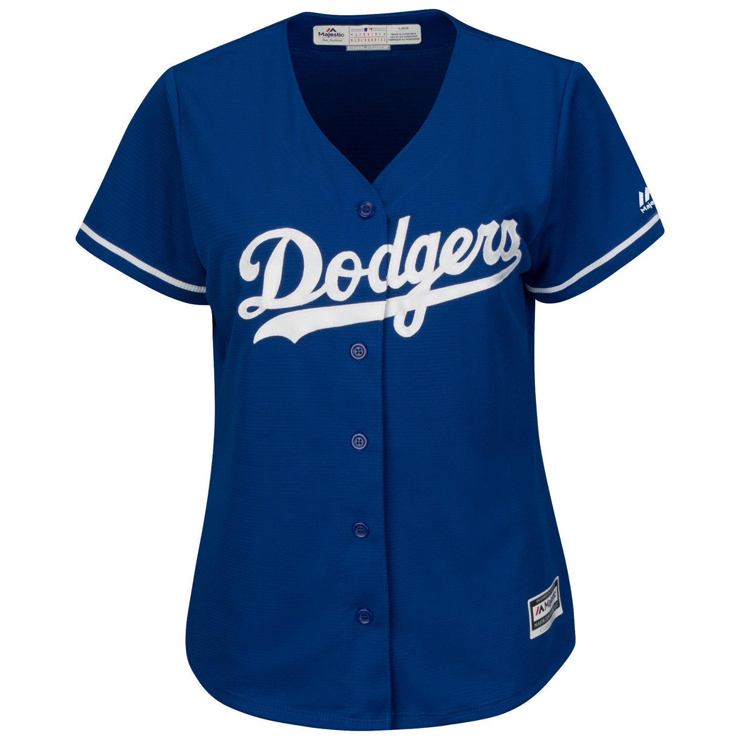 Majestic Women's Los Angeles Dodgers Clayton Kershaw #22 Authentic Cool ...