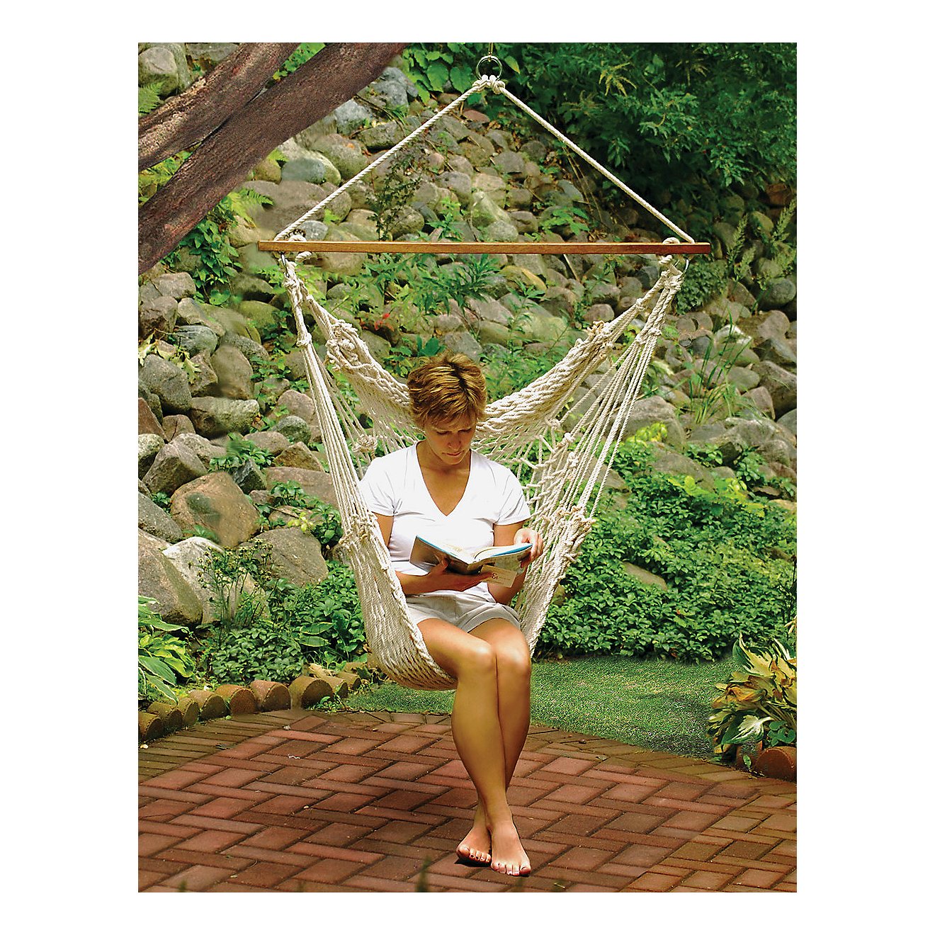 Algoma Cotton Rope Hanging Chair                                                                                                 - view number 2