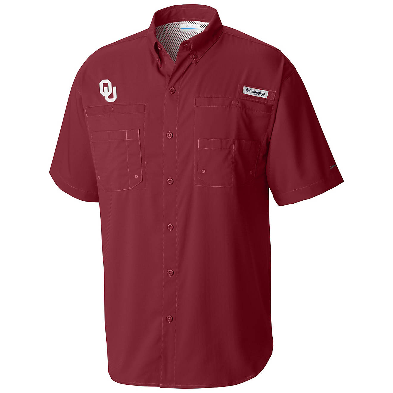 Columbia Sportswear Men's University of Oklahoma Tamiami Shirt                                                                   - view number 1
