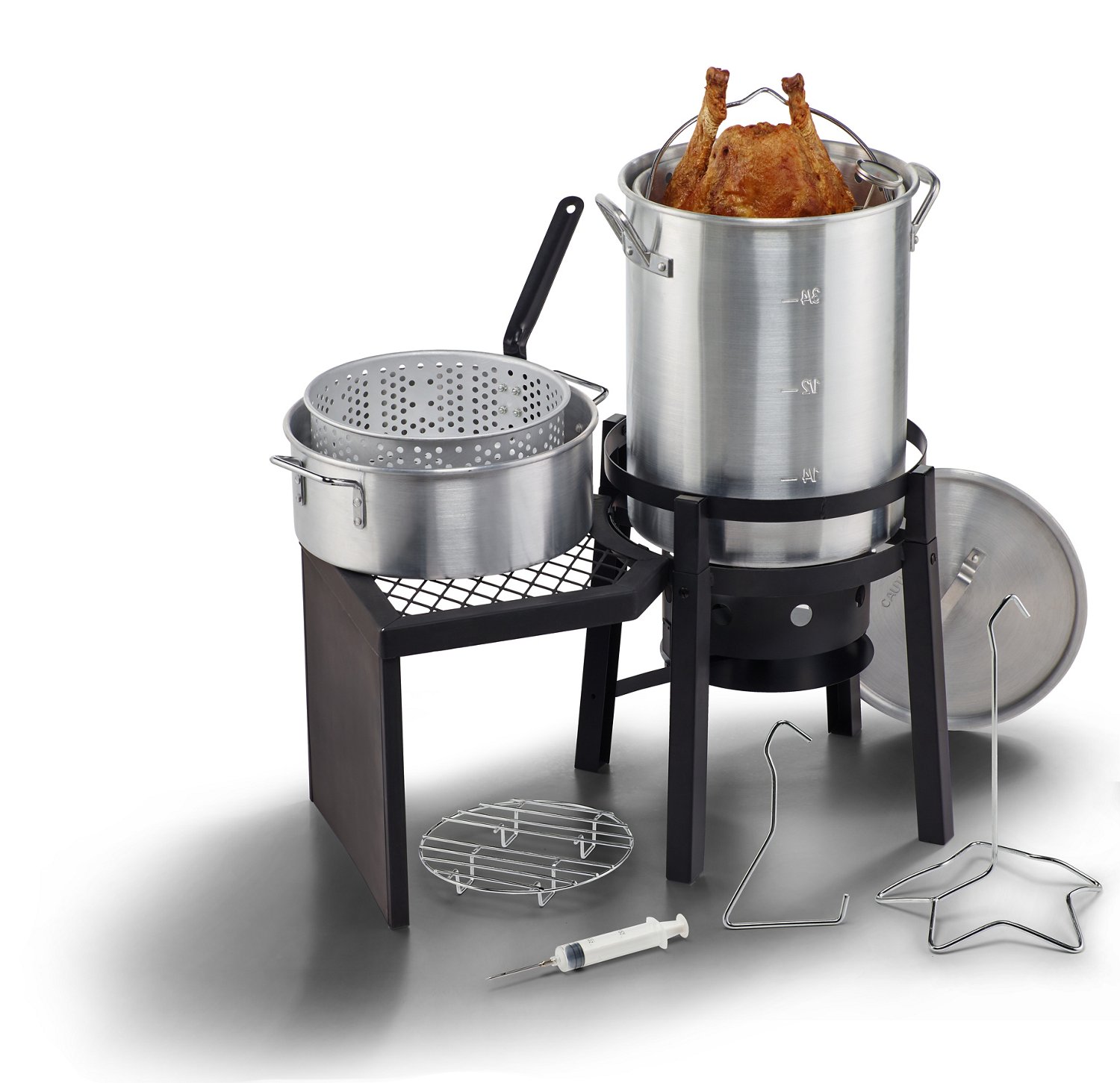 Outdoor Gourmet Deluxe Turkey Fryer Kit Academy