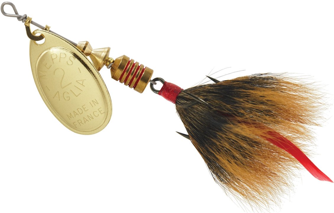 Vintage Mepps Aglia #1 Spinnerbait Magenta - Leurre De Pêche Made In France