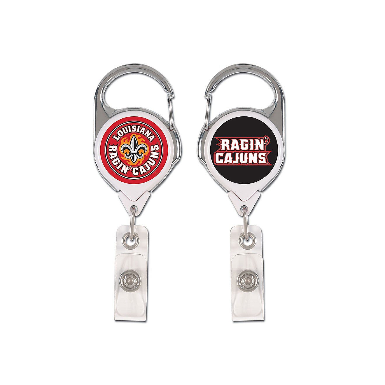 WinCraft University of Louisiana at Lafayette Retractable Premium Badge Holder                                                   - view number 1