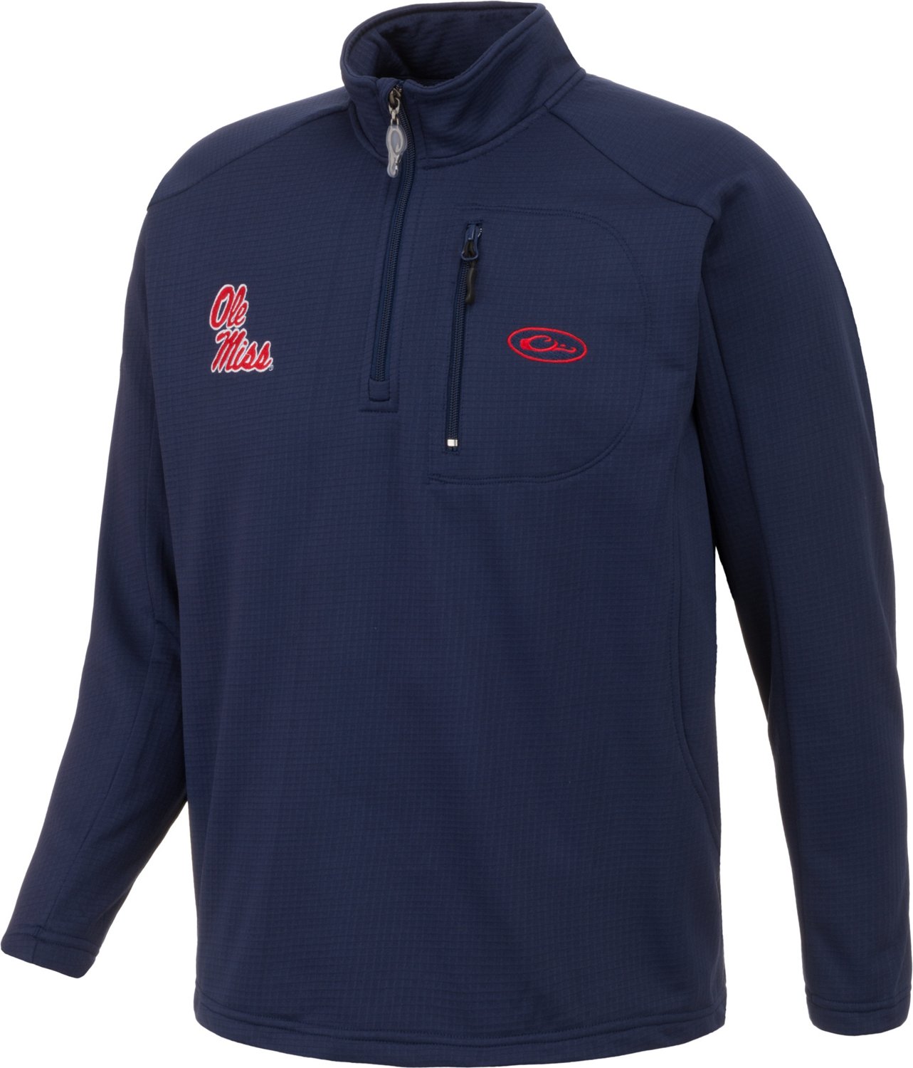 Drake Waterfowl Breathlite 1/4 Zip Jacket Brown X Large - 11107862