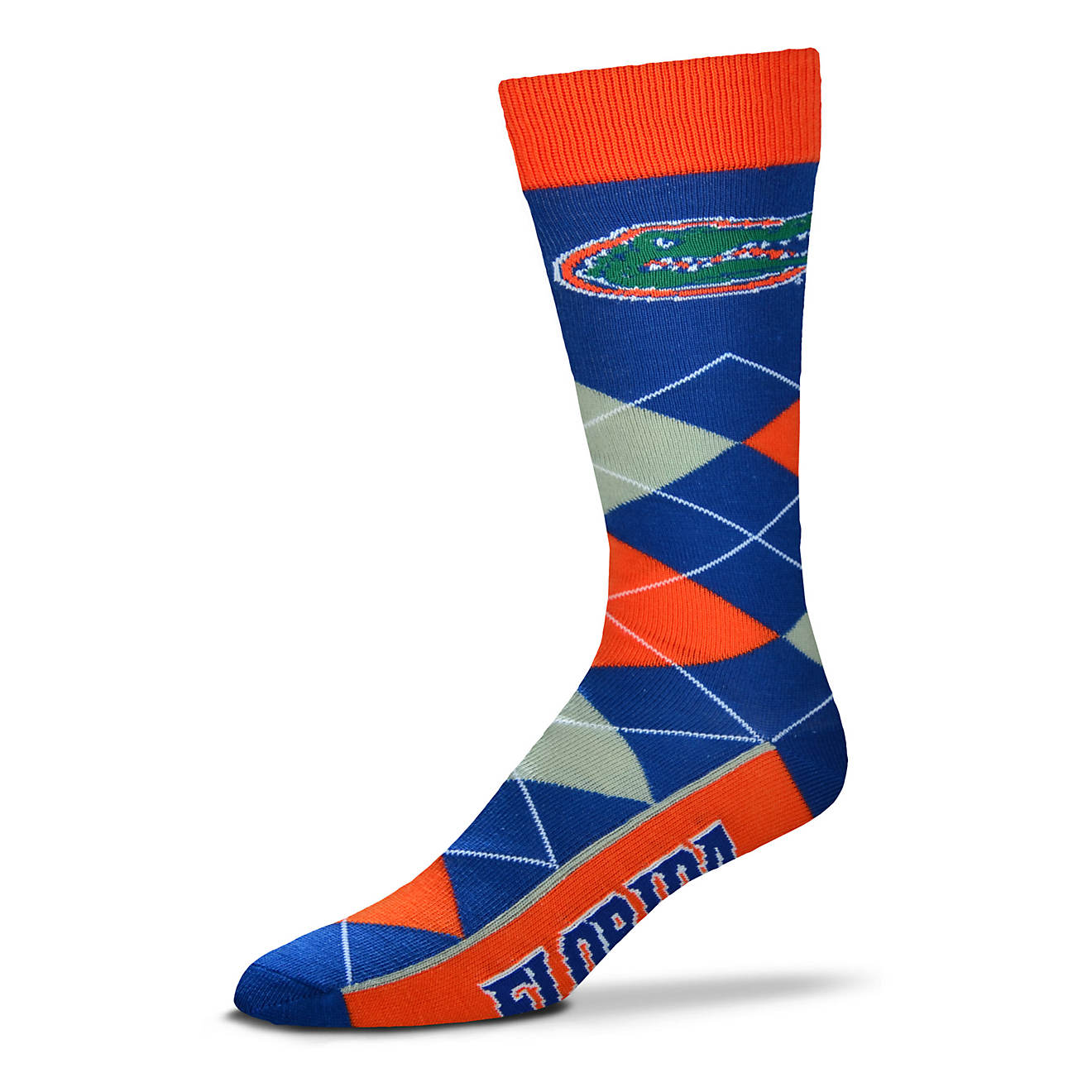 For Bare Feet Unisex University of Florida Team Pride Flag Top Dress Socks                                                       - view number 1