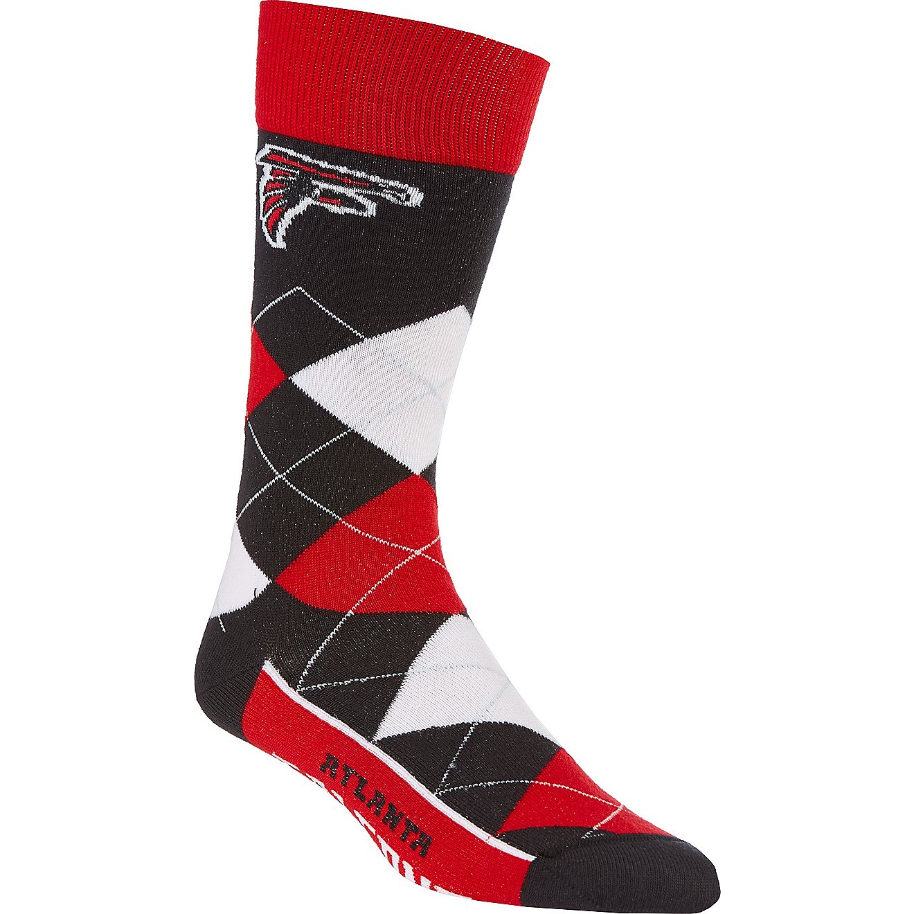 For Bare Feet Unisex Atlanta Falcons Team Pride Flag Top Dress Socks                                                             - view number 1