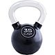CAP Barbell Rubber-Coated 35 lb. Kettlebell with Chrome Handle                                                                   - view number 1 image