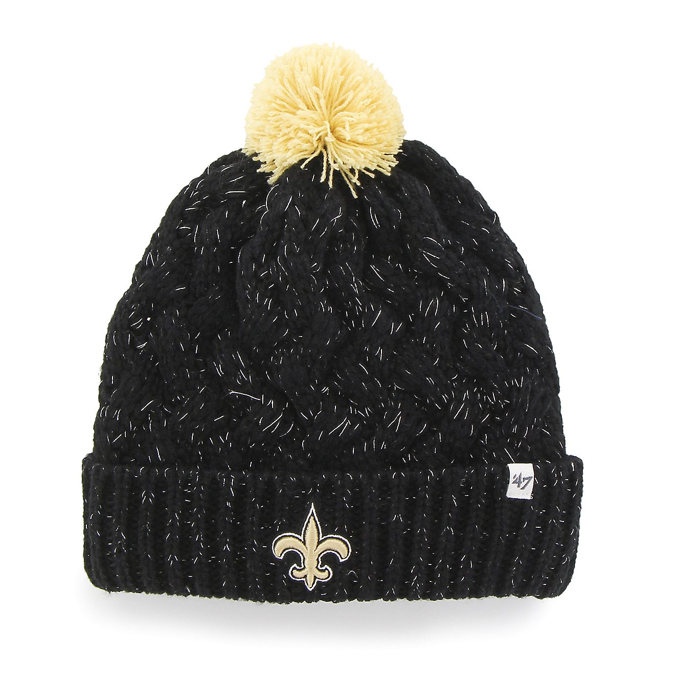 '47 New Orleans Saints Women's Fiona Cuff Knit Hat                                                                               - view number 1