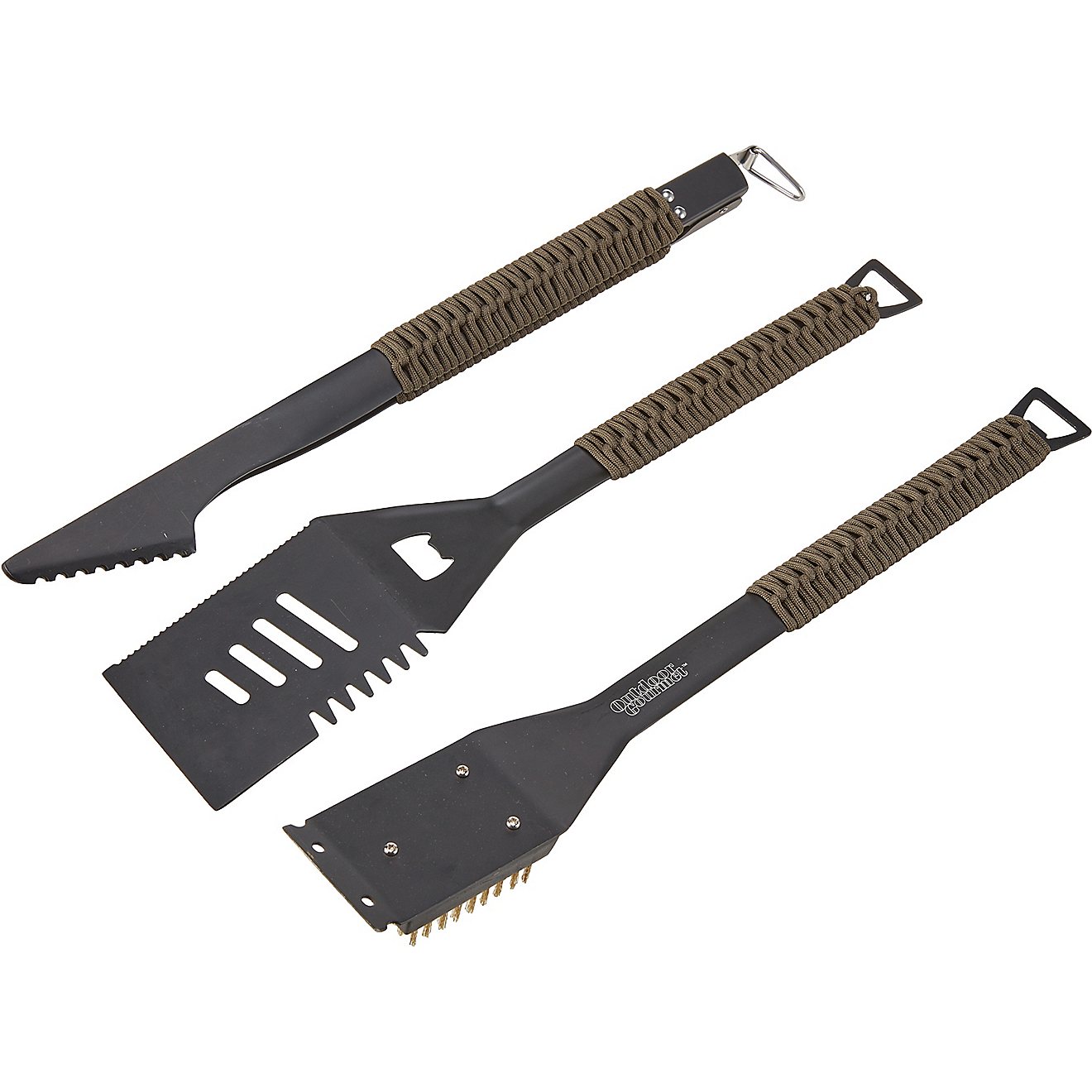 Outdoor Gourmet Paracord 3-Piece Barbecue Tool Set                                                                               - view number 1