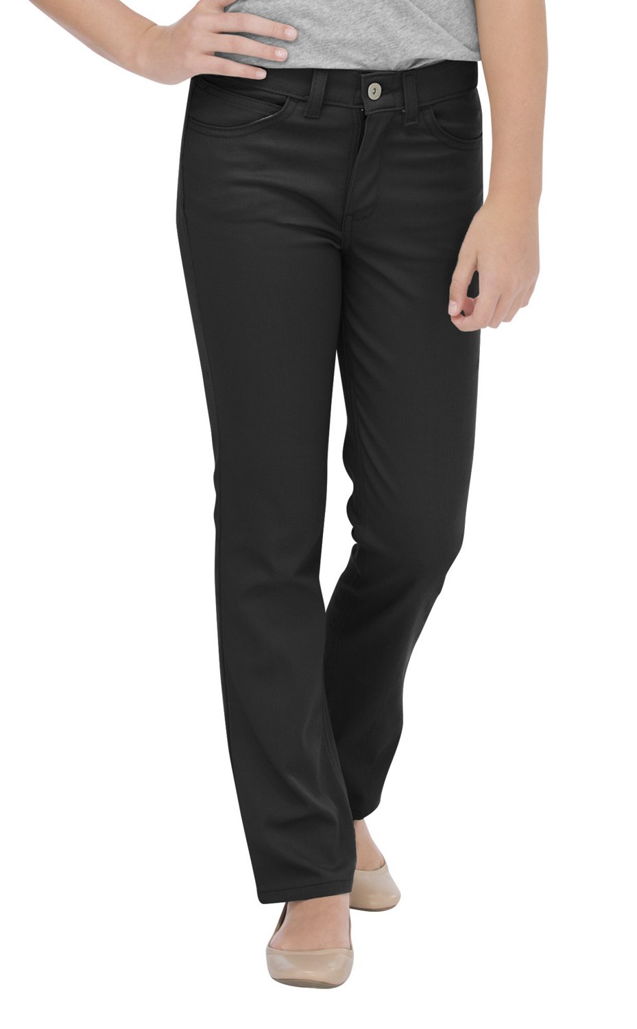 skinny fit school trousers