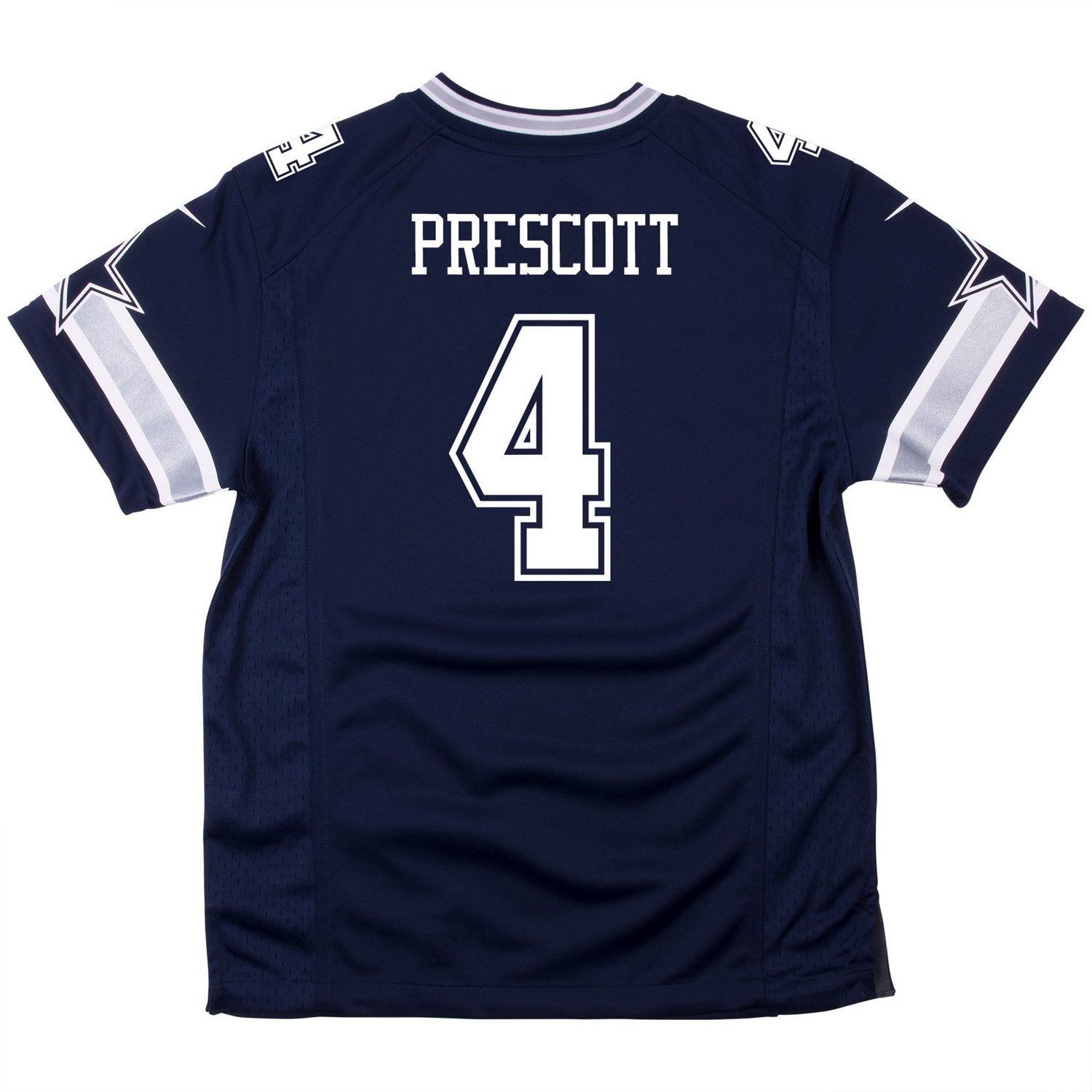 Dallas Cowboys Boys' Dak Prescott #4 Game Jersey | Academy