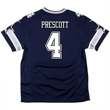 Dallas Cowboys Boys' Dak Prescott #4 Game Jersey
