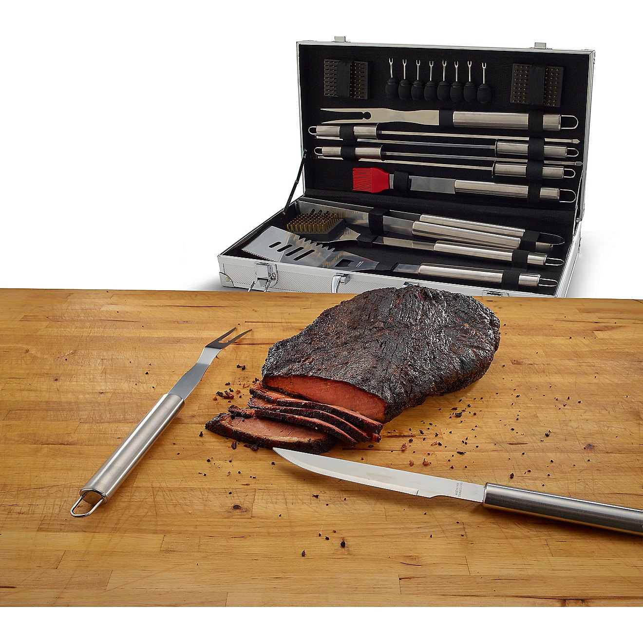 Outdoor Gourmet Deluxe Aluminum Barbecue Tool Set - view number 5