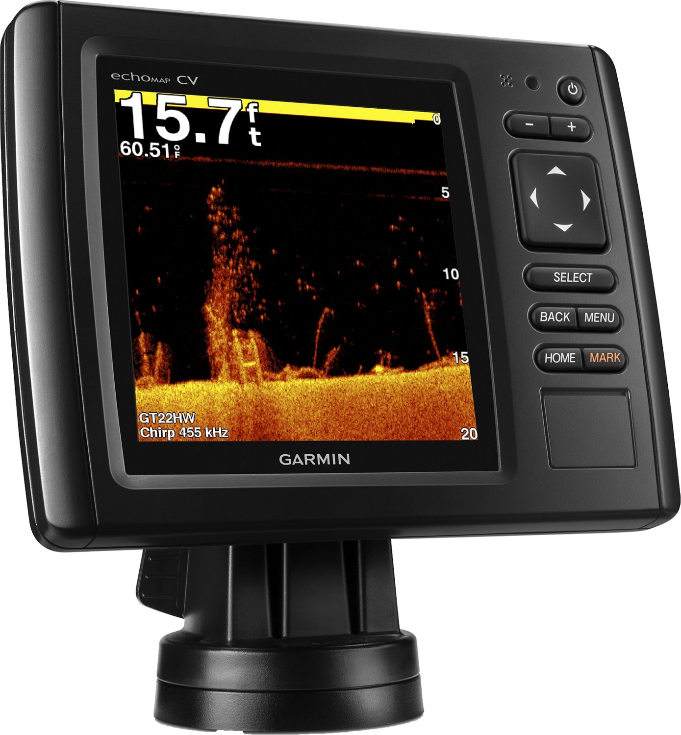 Garmin Echomap Chirp 53cv Garmin Echomap 53Cv Gps Map And Fishfinder Combo | Academy