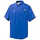 Columbia Sportswear™ Men's University of Memphis PFG Tamiami Button-Down Shirt                                                 - view number 1 image