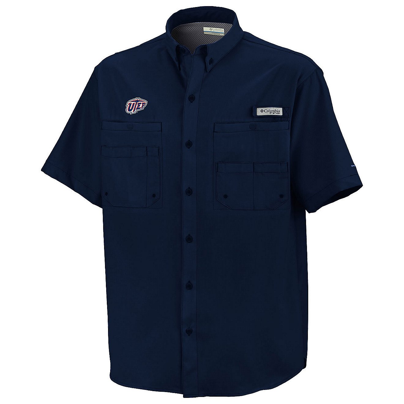 Columbia Sportswear Men's University of Texas at El Paso Tamiami™ Button Down Shirt                                            - view number 1