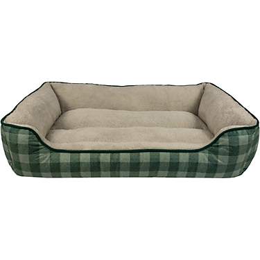 Dallas Manufacturing Company 32" x 42" Plaid Boxed Dog Bed                                                                      