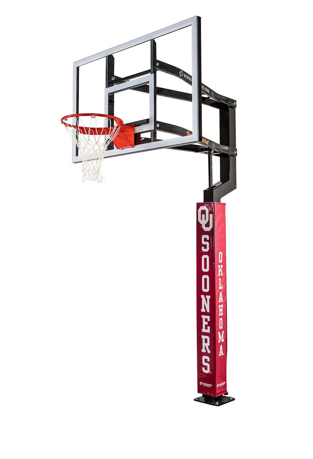 Goalsetter University of Oklahoma Basketball Hoop Pole Padding Academy