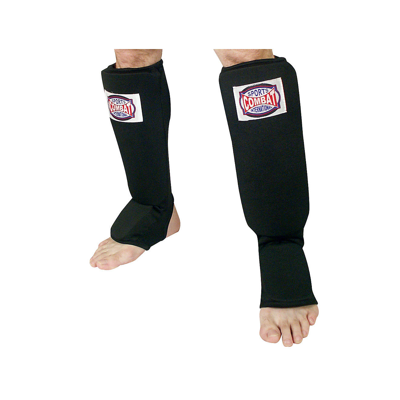 Combat Sports International Adults' Slip-On Shin Instep Guards                                                                   - view number 1