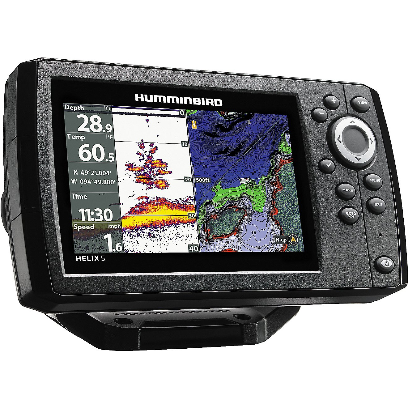 Humminbird Helix 5 G2 CHIRP GPS Chartplotter                                                                                     - view number 1