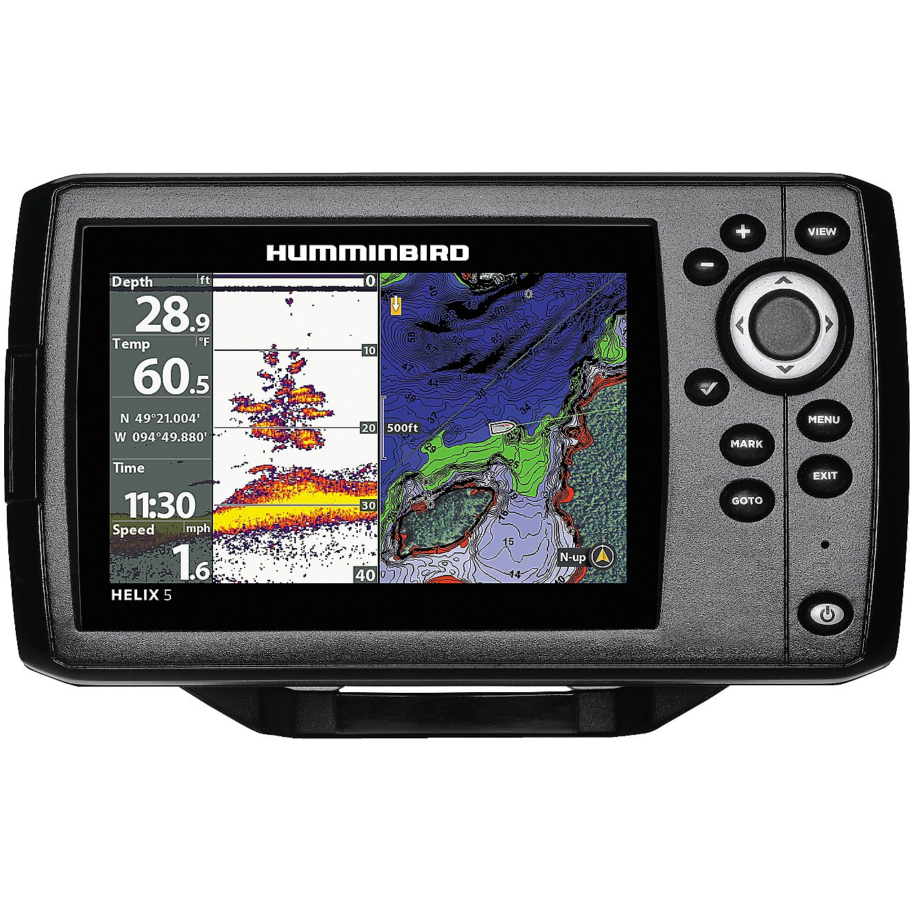 Humminbird Helix 5 G2 CHIRP GPS Chartplotter                                                                                     - view number 3