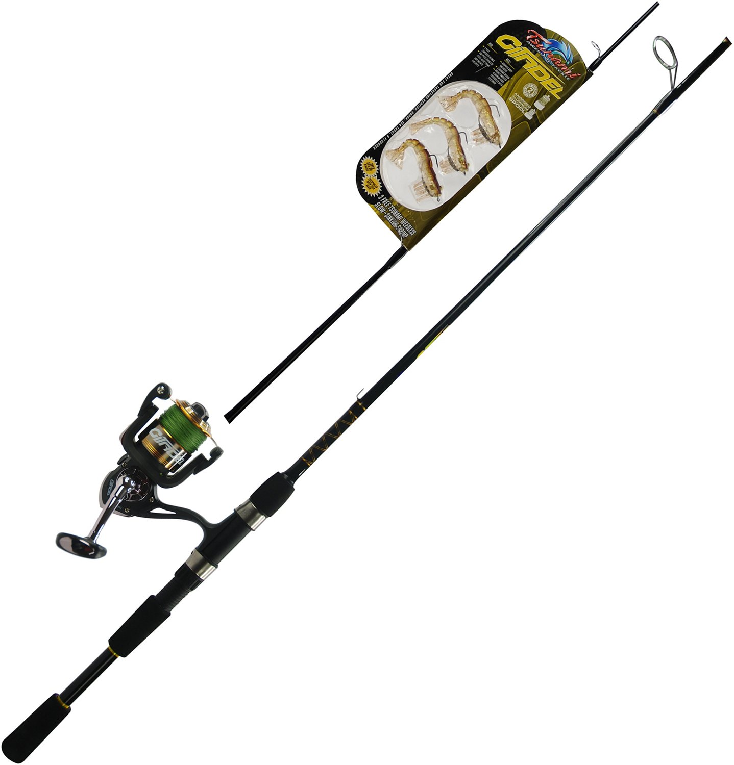 tsunami rod and reel combo