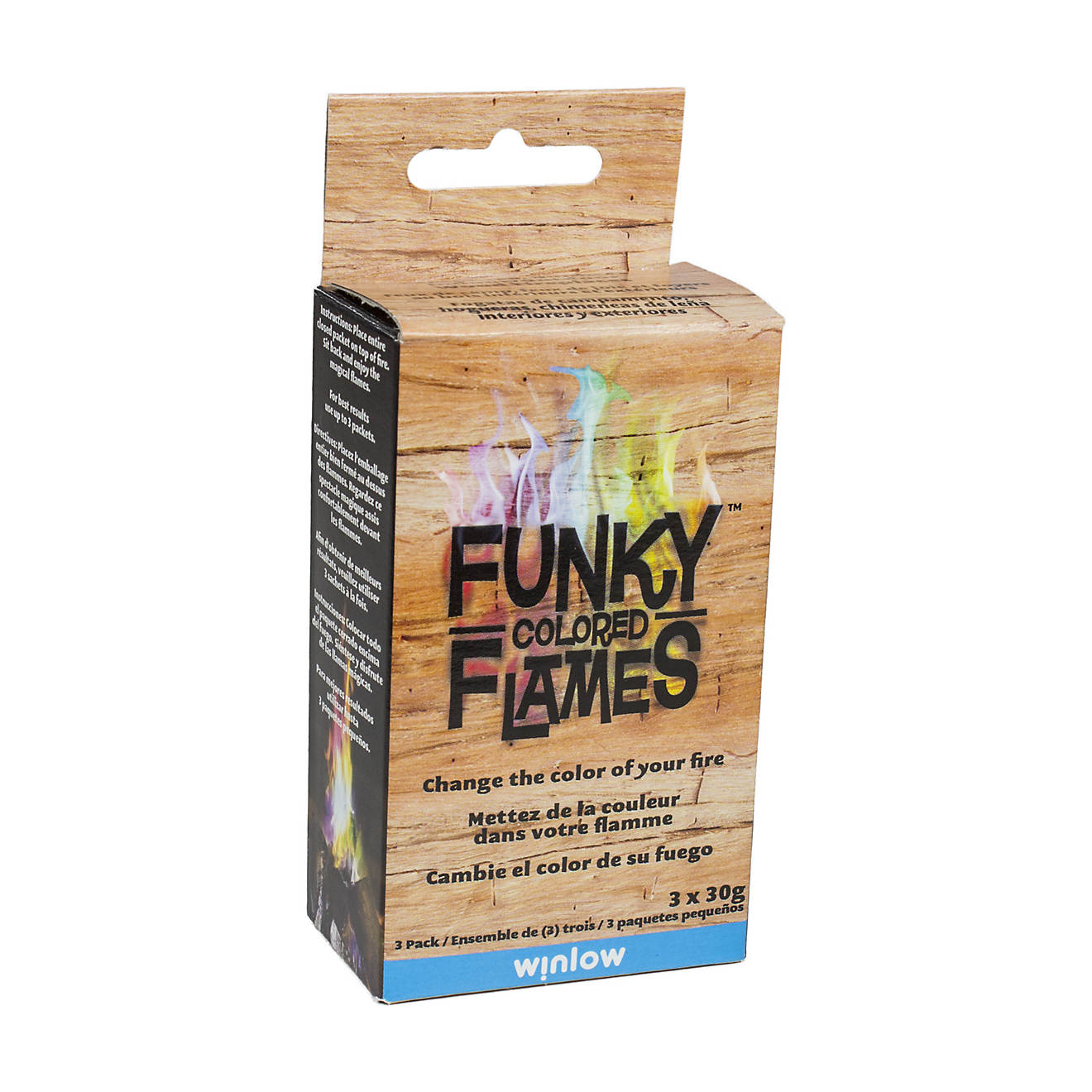 Funky Colored Flames Color-Changing Flame Crystals 3-Pack                                                                        - view number 1
