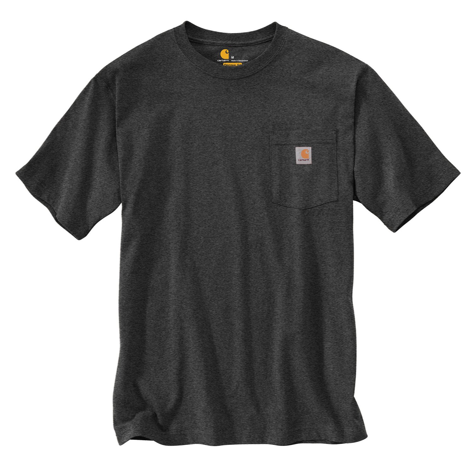 Carhartt Mens K87 Short Sleeve Workwear Pocket T Shirt Academy