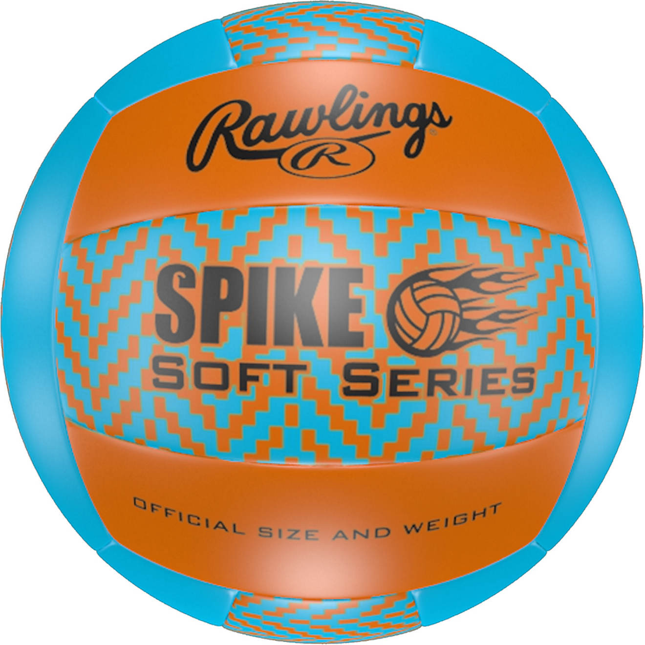 Rawlings Spike Soft Series Chevron Volleyball                                                                                    - view number 1