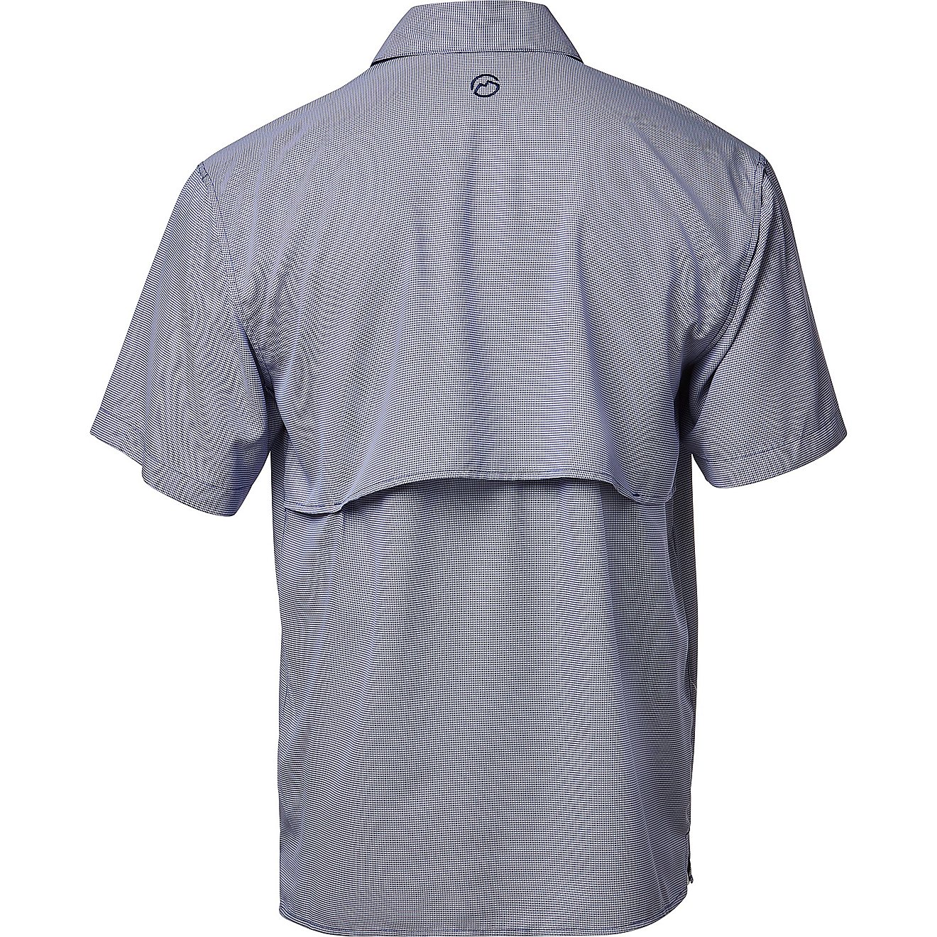 Magellan Outdoors Men's Aransas Pass Mini Check Short Sleeve Shirt                                                               - view number 2