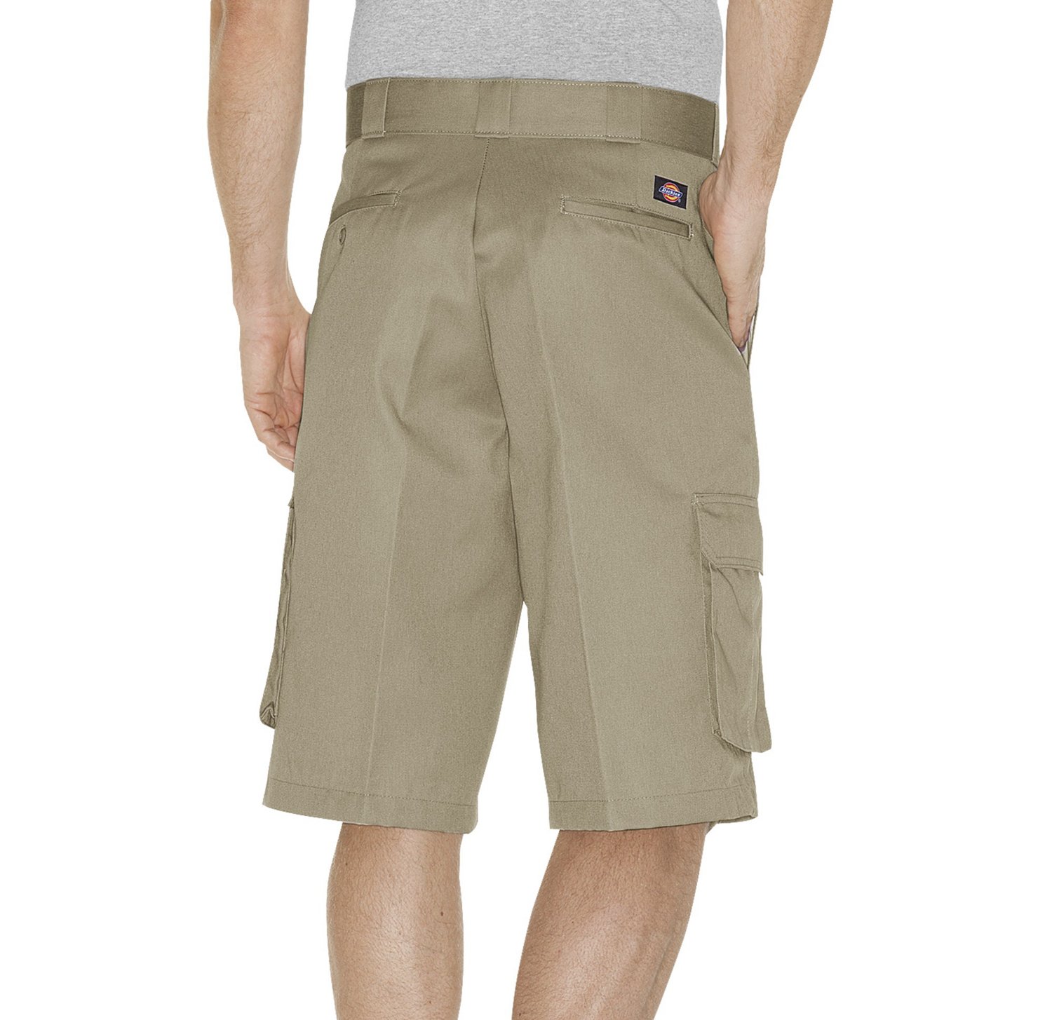 dickies men's 13 inch loose fit twill cargo short