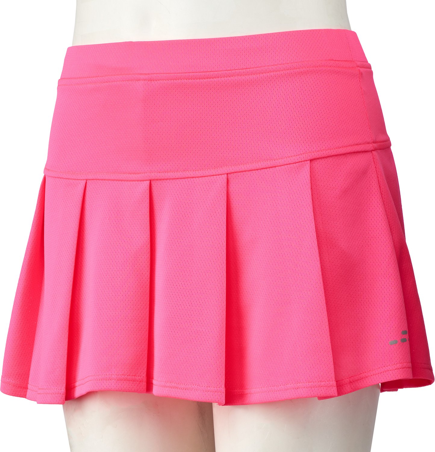 BCG Girls' Basic Moisture Wicking Pleated Tennis Skort Academy