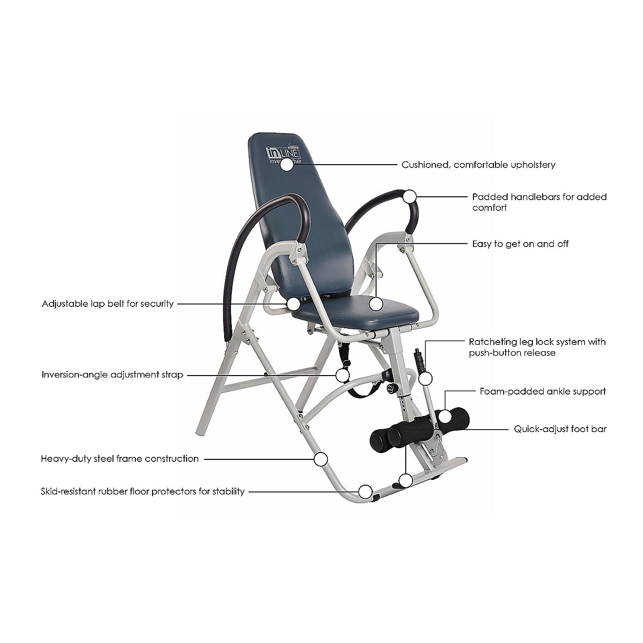 Stamina InLine Inversion Chair                                                                                                   - view number 9