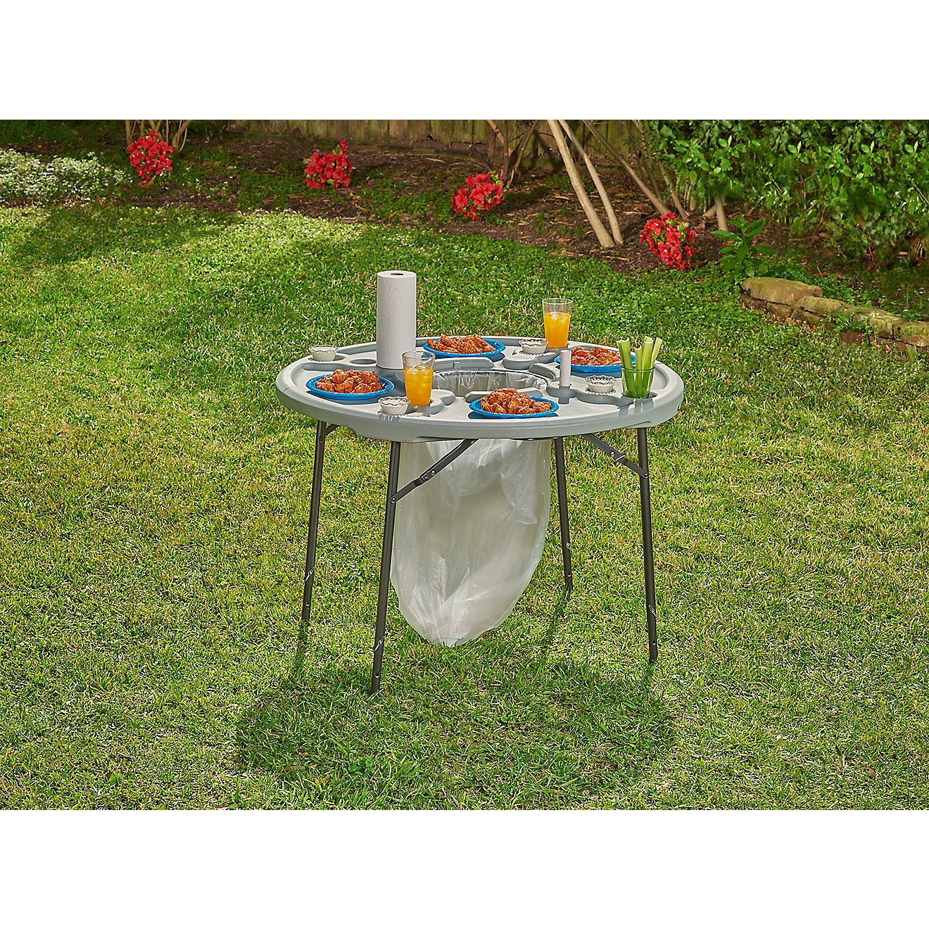 Academy Sports + Outdoors 4 ft Round Folding Cookout Table                                                                       - view number 9