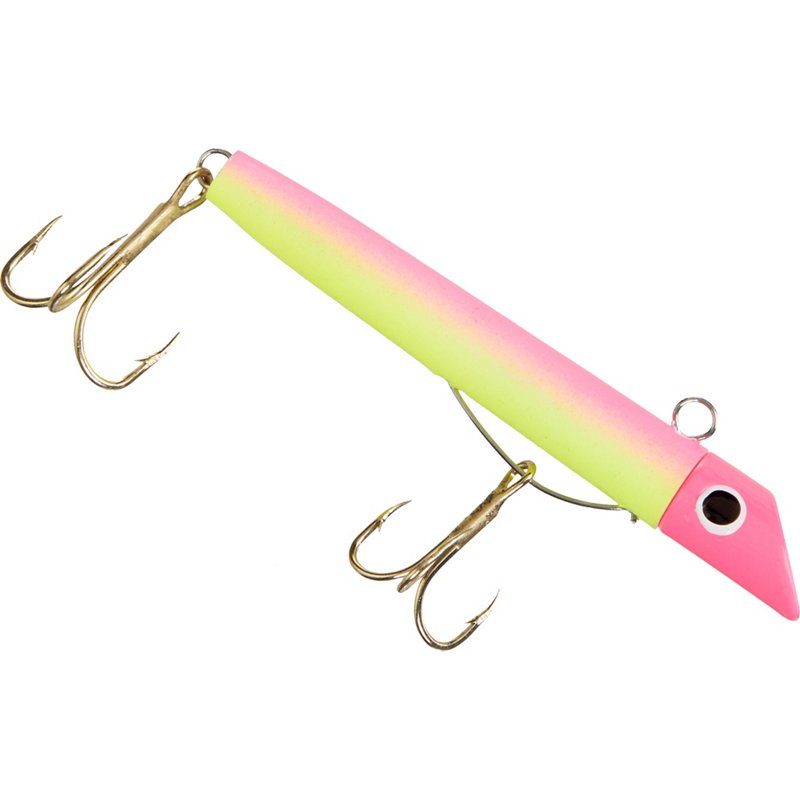 3-Inch 1-Ounce Electric Chicken Gold Hooks Gotcha Plastic Lure 