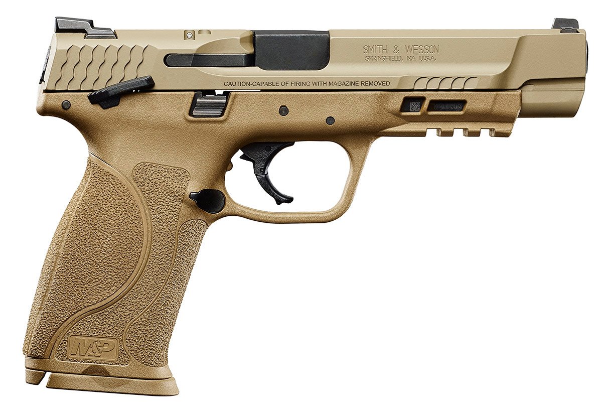 Smith Wesson M P9 M2 0 Fde 9mm Full Sized 17 Round Pistol Academy