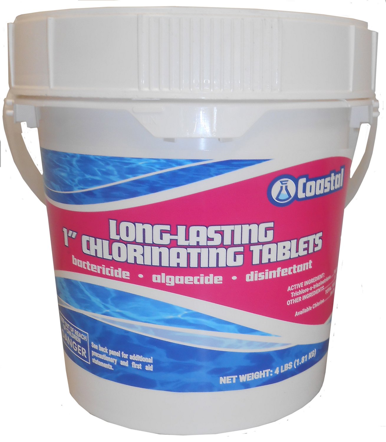 Coastal LongLasting 1" 4 lb. Chlorinating Tablets Academy