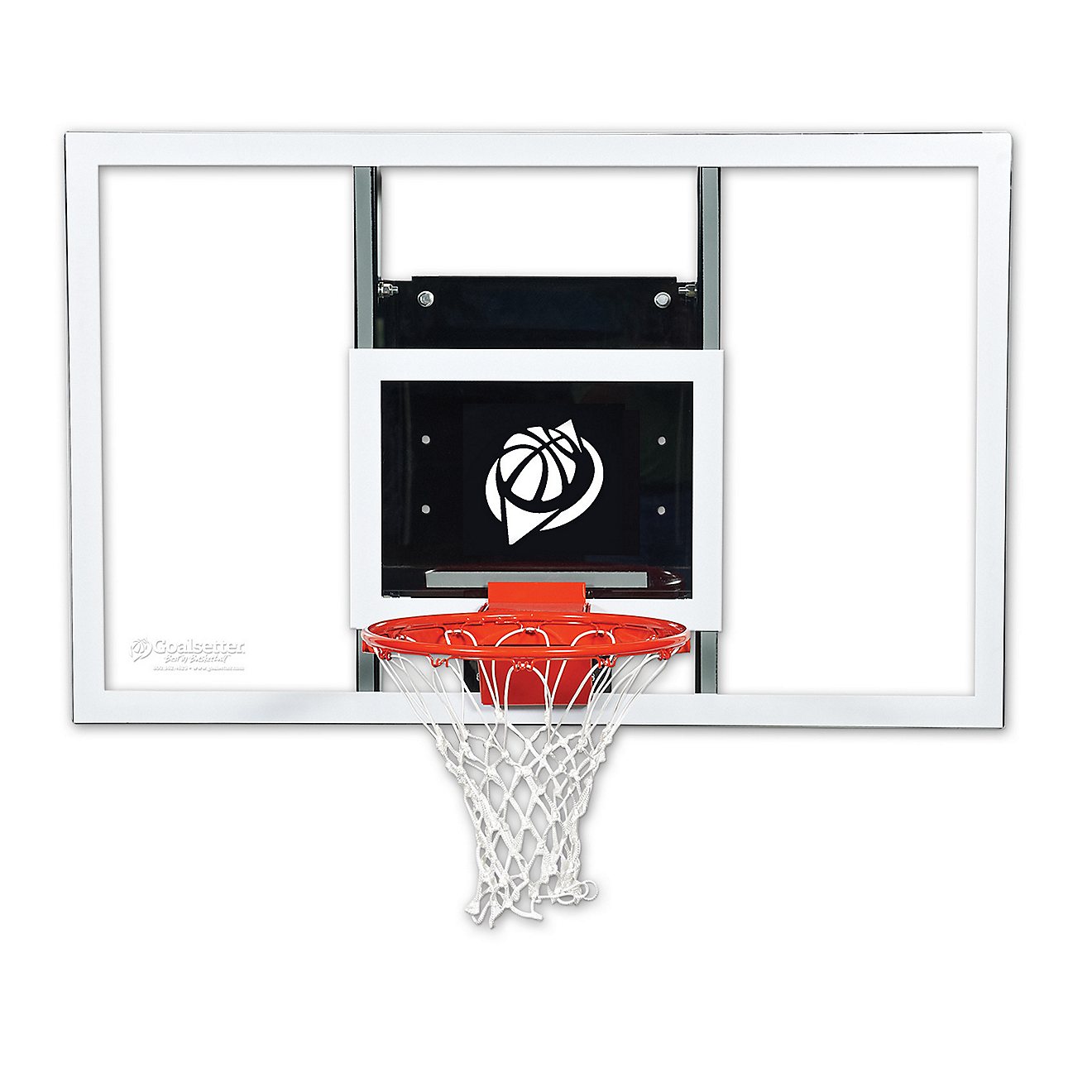 Goalsetter Baseline 60 in Wall Mounted Tempered-Glass Basketball Hoop                                                            - view number 1
