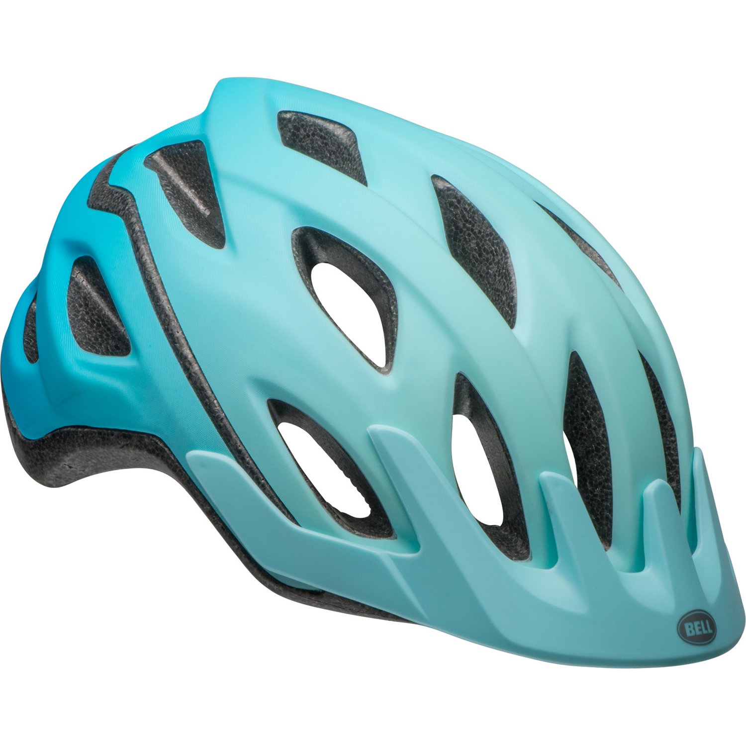 light blue bike helmet