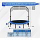 Upper Bounce® Rebounder 48" Round Mini Foldable Fitness Trampoline                                                              - view number 2 image