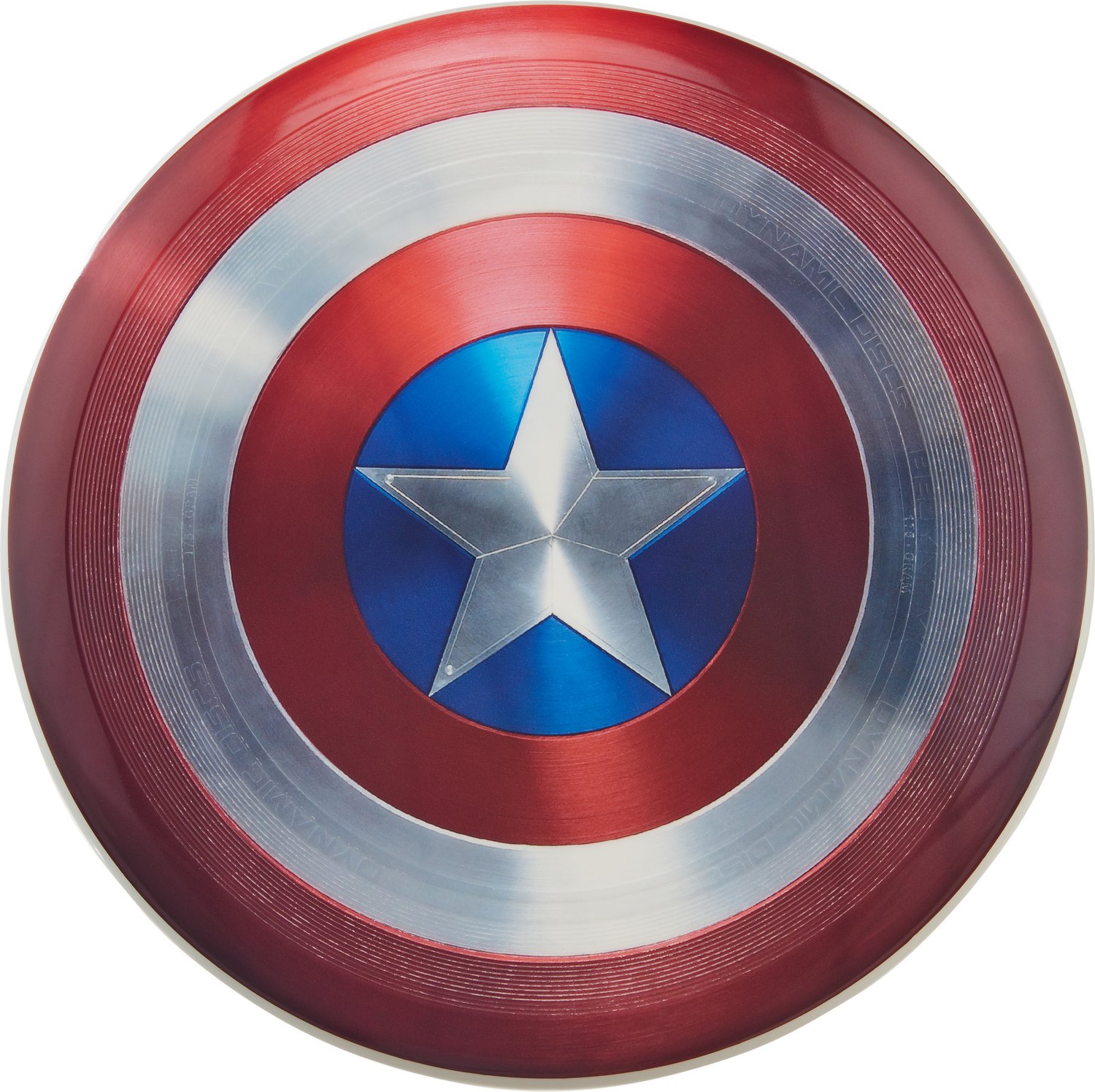 Dynamic Discs Captain America Shield Aviator Ultimate Disc Golf Disc