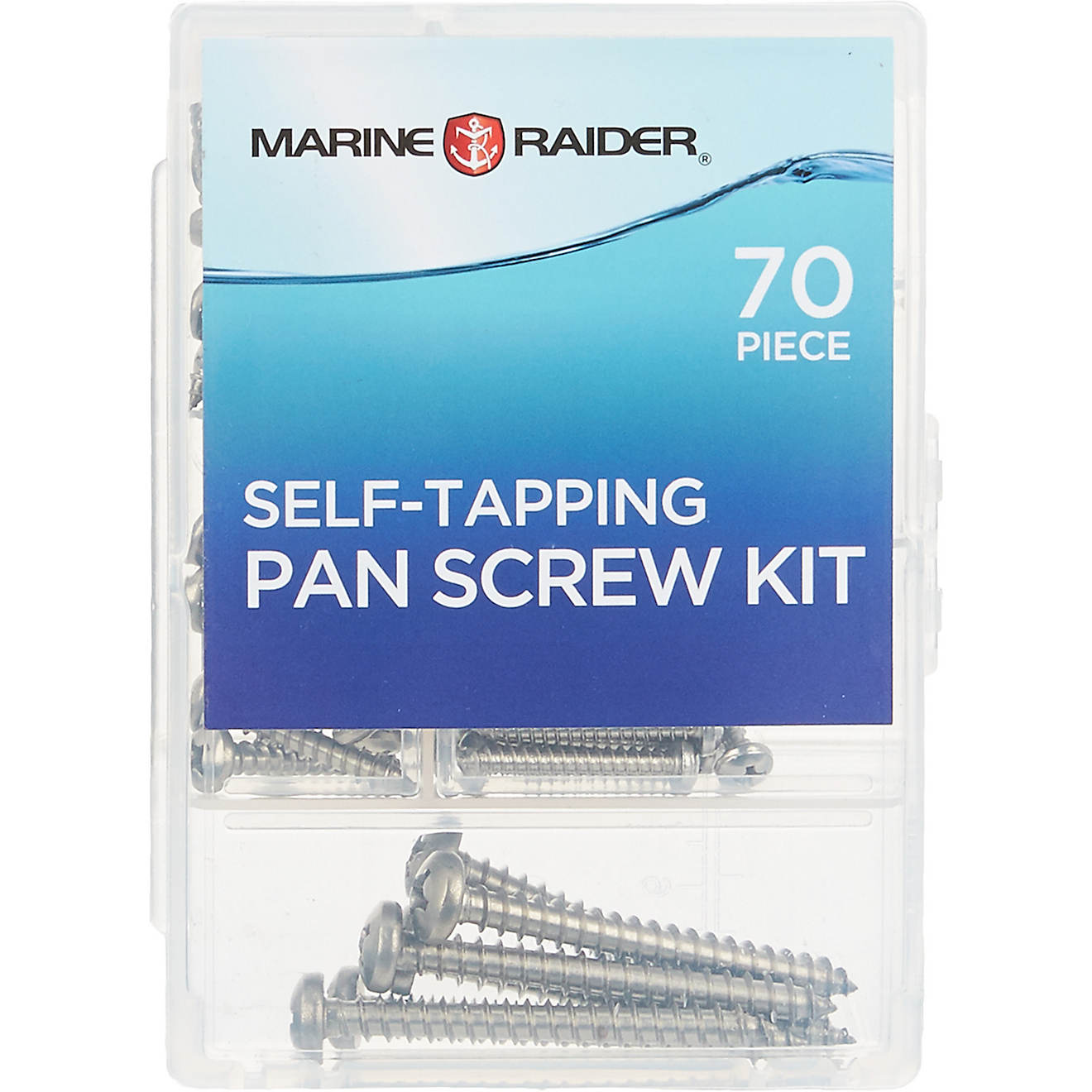 Marine Raider Self-Tapping 70-Piece Pan Machine Screw Kit                                                                        - view number 1