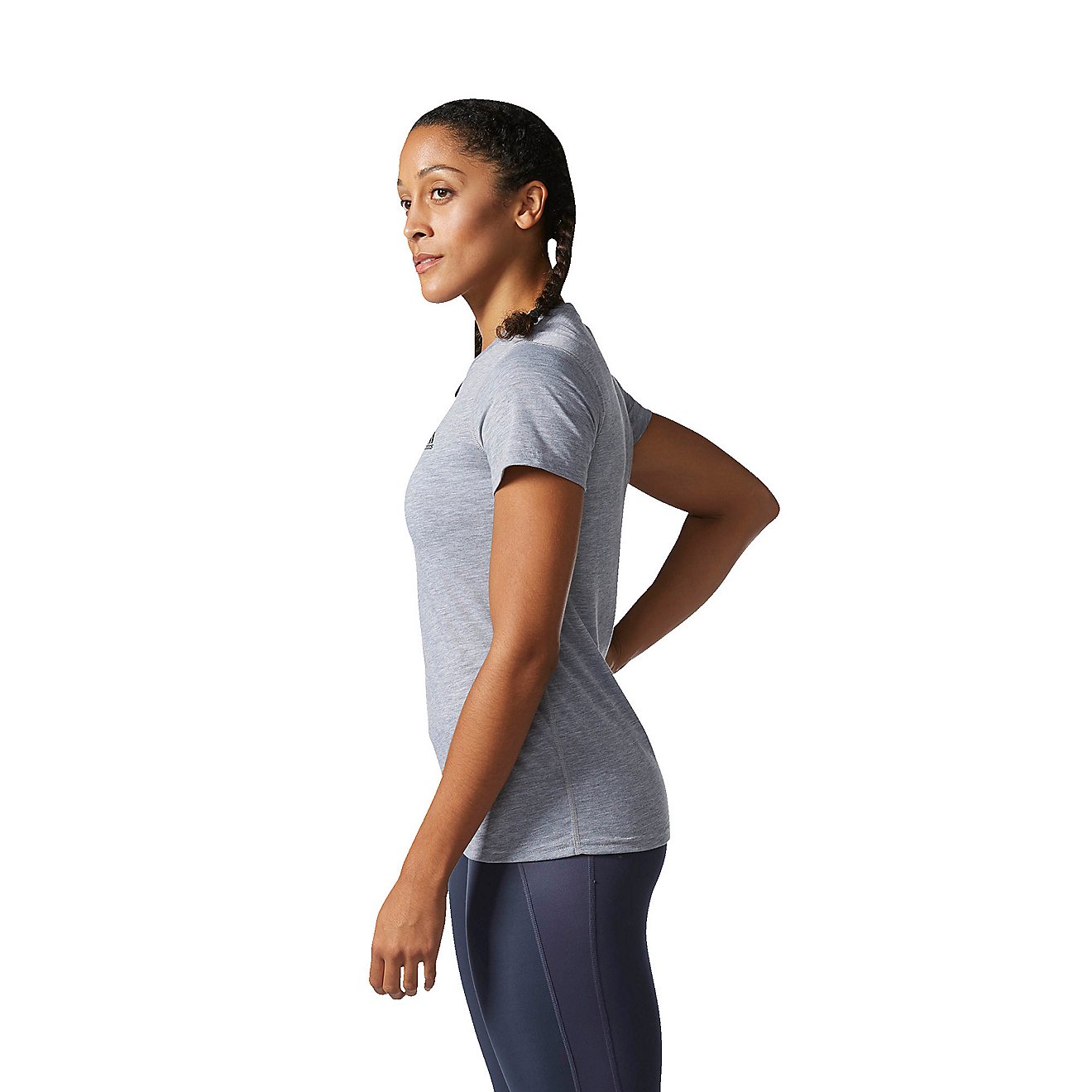 adidas Women's Ultimate Short Sleeve T-shirt                                                                                     - view number 5