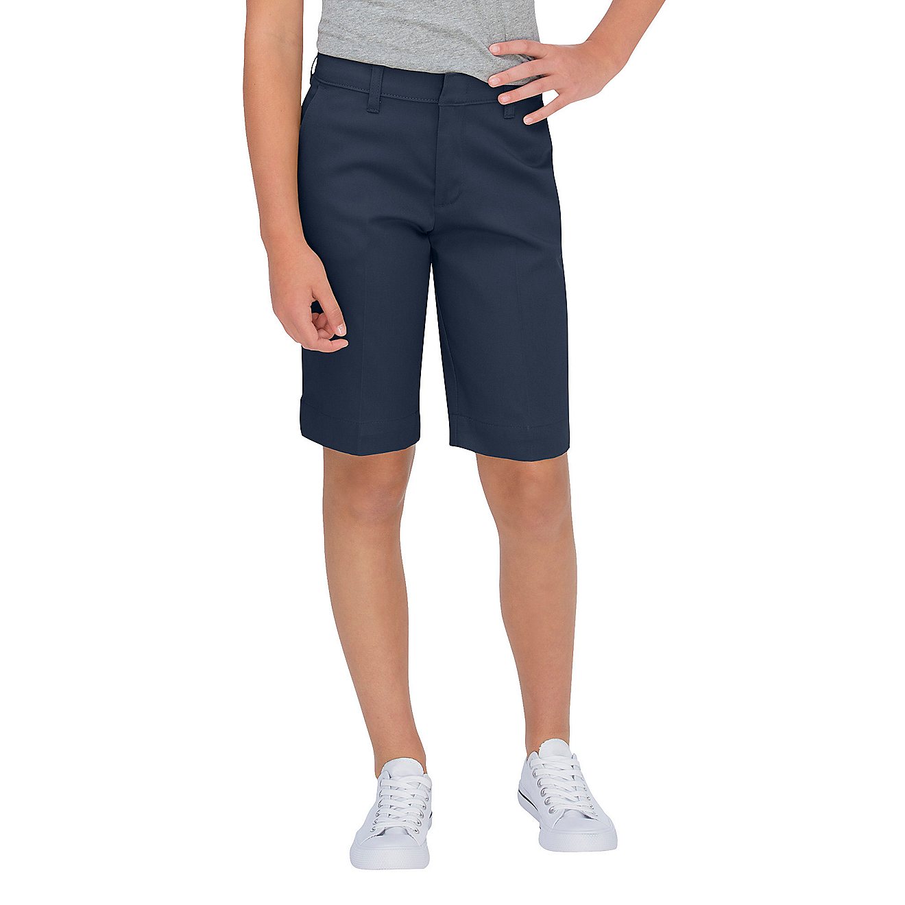 Dickies Girls' Stretch Classic Fit Bermuda Short                                                                                 - view number 1