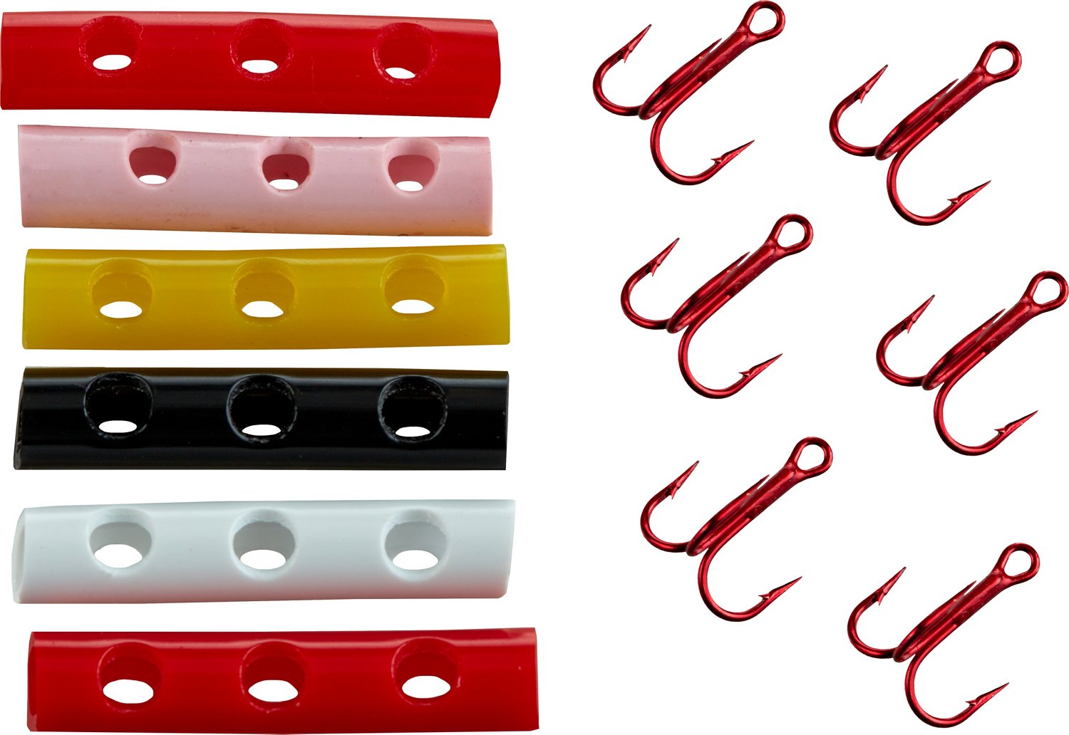 Team Catfish Treble Hook Dip Tubes 6Pack Academy