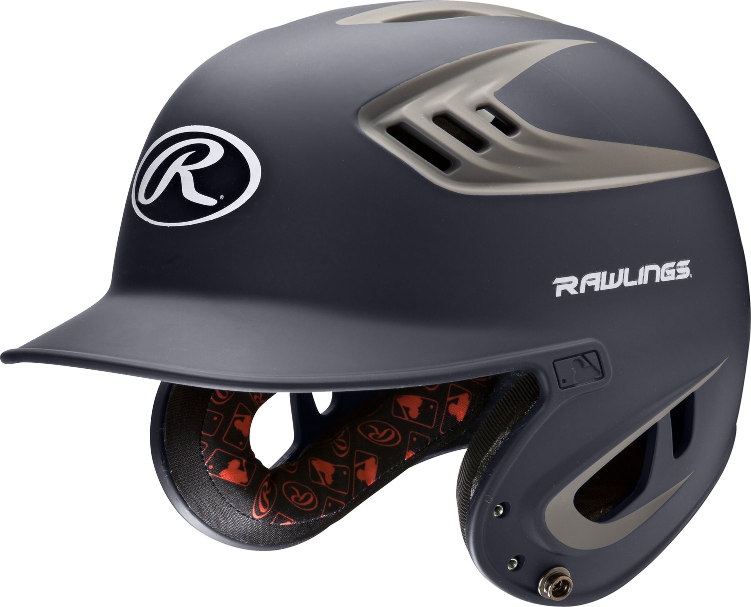 Rawlings Juniors' R16 2Tone Matte Batting Helmet Academy