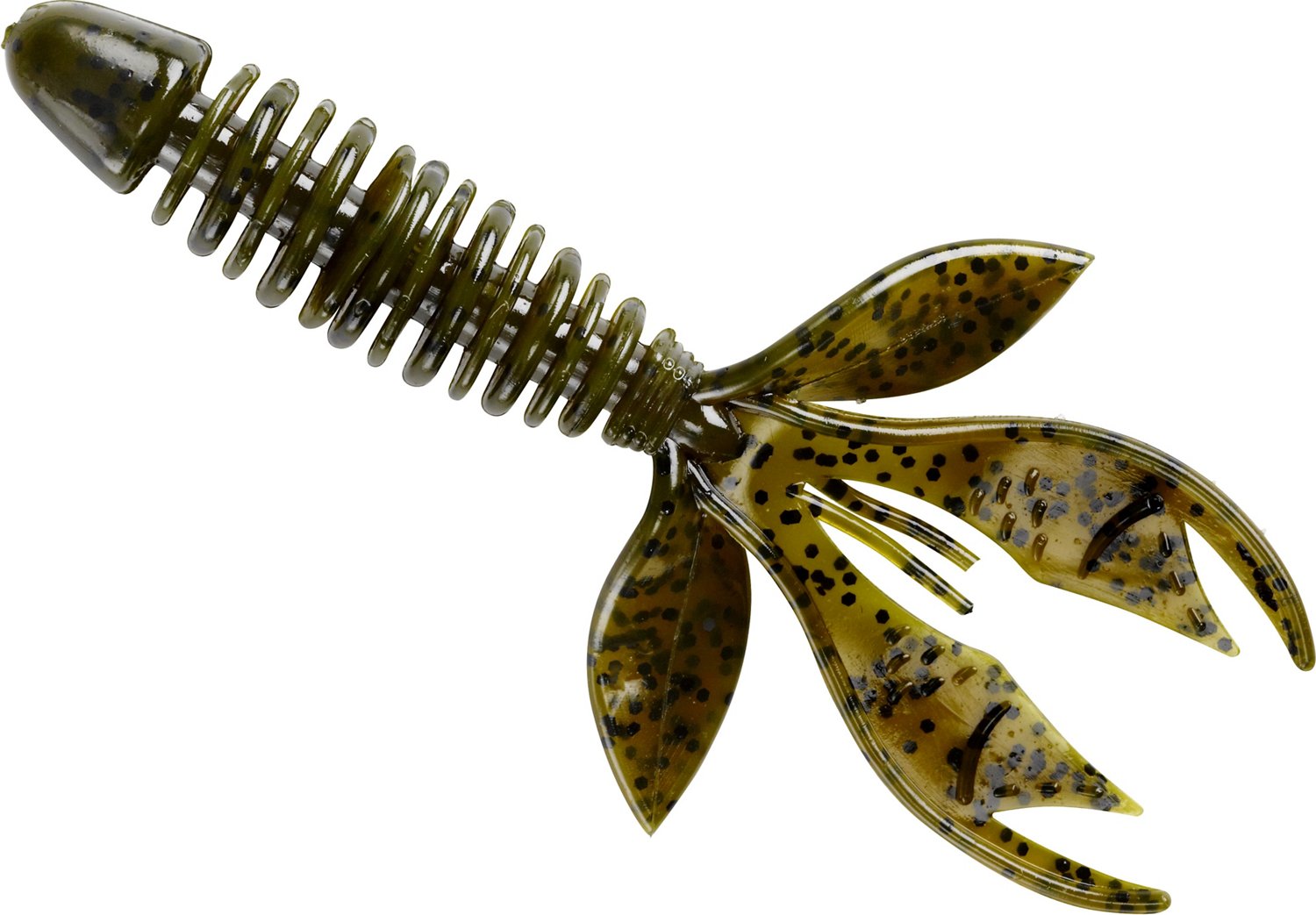 YUM Wooly HawgCraw 4 in Soft Plastic Baits 7Pack Academy