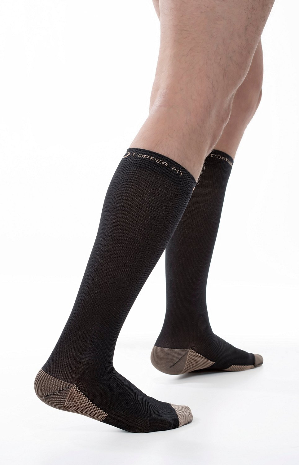 Copper Fit KneeHigh Compression Socks Academy