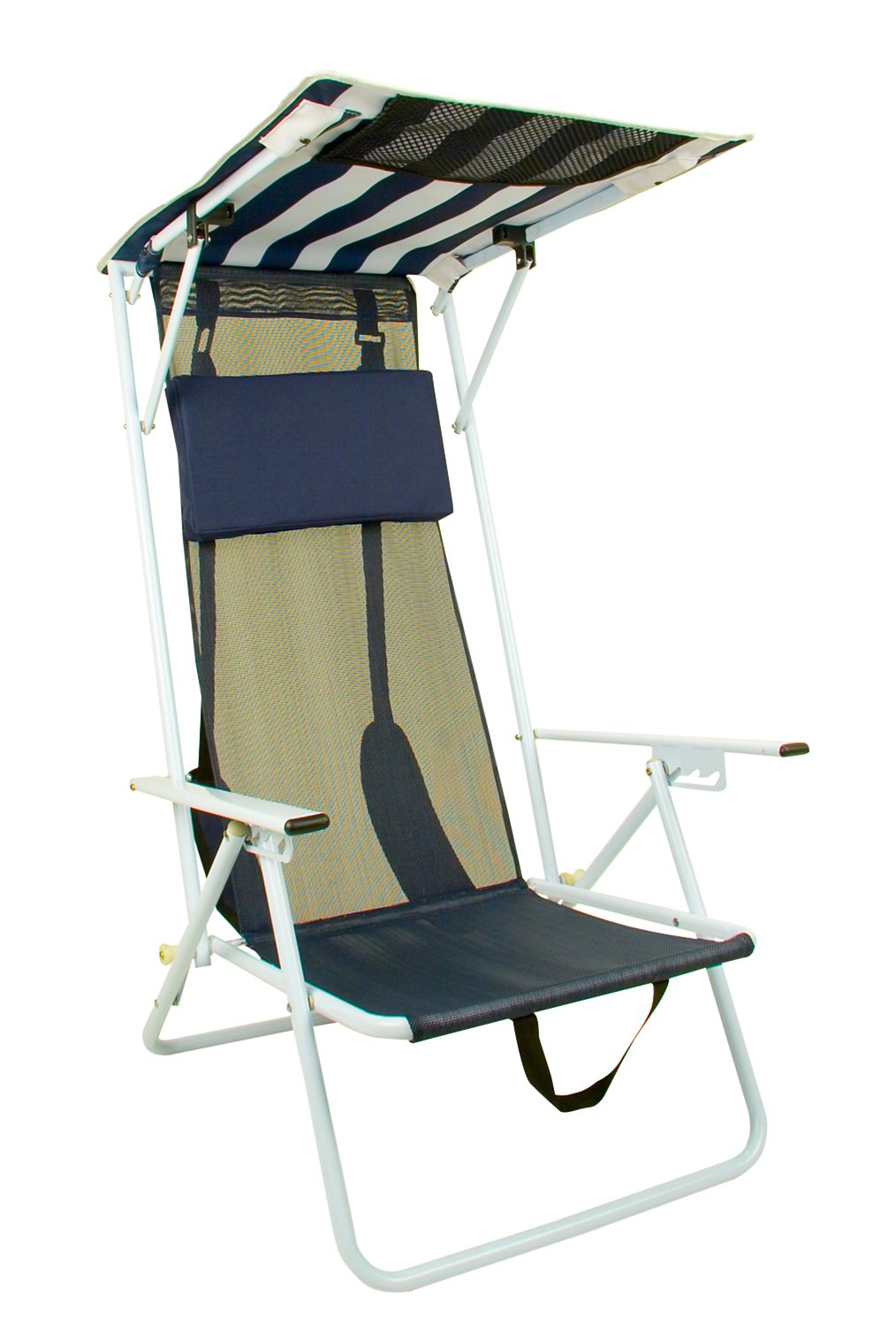 Quik Shade Adjustable Shade Canopy Folding Beach Chair Academy